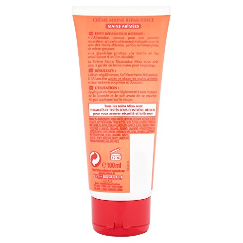 mixa intensive care dry skin hand cream