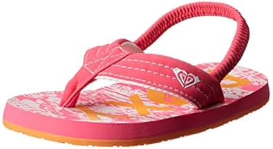 Amazon.com | Roxy TW Low Tide Flip Flop (Toddler), Pink/Pink, 10 M US Toddler | Sandals