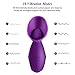 Utimi Clitoral Vibrator 10-Mode Pussy Pump Waterproof Powerful Clitoris Sucker Rechargeable C-spot Stimulator with Teasing Ticklers for Women