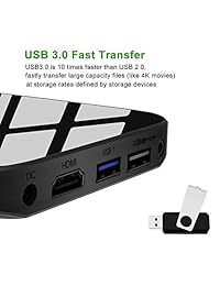 DOLAMME D5 Smart TV Box Android 7.1 TV Box con mando a distancia de voz 2 GB RAM 16 GB ROM Amlogic Quad Core A53 procesador 64 bits, soporte 2,4 GHz WiFi 3D Decoding 4 K2 K  60 Hz