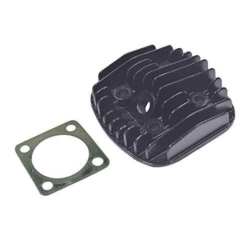 NAVARME Black 47mm Cylinder Head Set For 80CC Motorized Bicycle Bike Engine Parts
