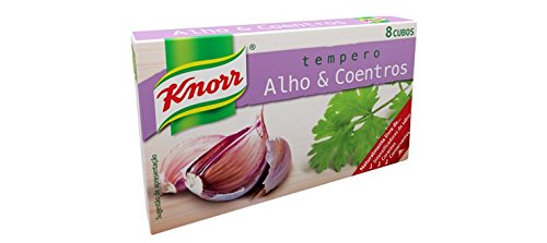 Knorr Garlic and Coriander Bouillon Cubes 8 Pack 72 grams Stock Cubes Garlic Coriander Seasoning Mix - Thumbnail 3