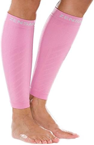 Fresh Legs Maternity Compression Leg Sleeves (S/M, Pink)