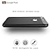 Taorey Case for Google Pixel Case, Carbon Fiber Case with Resilien Shock Absorption and Luxury Slim for Google Pixel 2016 - Black