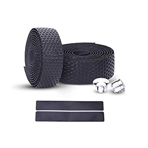 PLATT Road Bike Handlebar Tapes Bicycle Bar Tape Superior Breathable Hexagon Non-Slip Bike Handlebar Tape Bike with Bar…