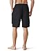 Tesla TM-MSB01-BLK_X-Large Men's Swimtrunks Quick Dry Water Beach MSB01