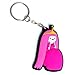 Hot Properties Adventure Time Princess Bubblegum 3-d Rubber Keychain