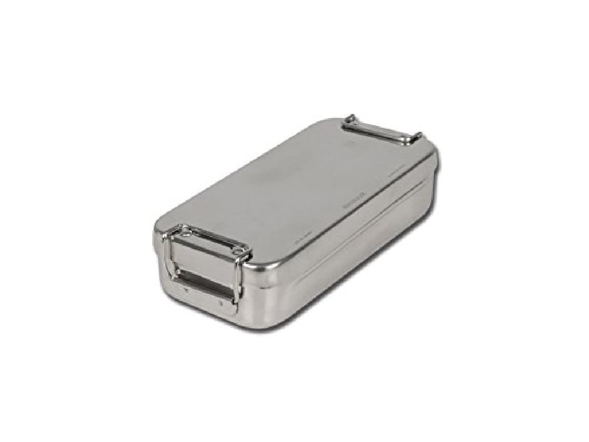 GIMA S.p.A 26668 Stainless Steel Box with Handle, 18 cm x 8 cm x 4 cm