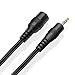 TNP 2.5mm Extension Cable (15 Feet) - Male to Female Adapter Extender Stereo Audio Sub Mini Subminiature Jack Adapter Wire Cord Plug Connector for Headset Headphone Microphone