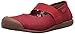 KEEN Women's Sienna MJ Canvas Hiking Shoe, Red Dahlia, 8.5 M US