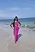 Kisscynest Women's High Waist Strappy Cut Out Bikini Sets Mesh Cover Ups Fuschia S