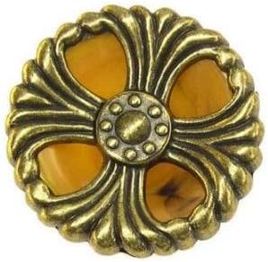 Waterfall Art Deco Drawer Knob Pull Handle 2 Antique Cabinet