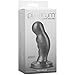 Doc Johnson Platinum Premium Silicone - The P-Plug - Prostate Massaging Butt Plug - Charcoal