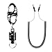SF Strongest Magnetic Net Release Magnet Clip Holder Retractor with Coiled Lanyard Carabiner