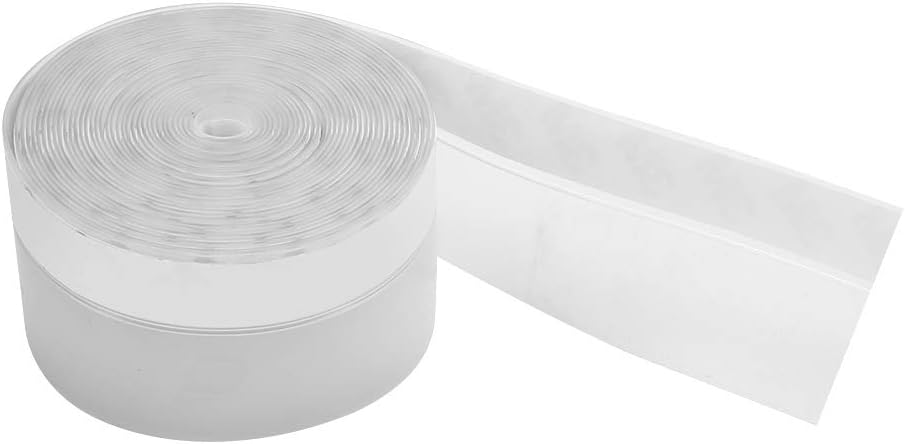 16 Feet Self-Adhesive Sealing Strip Weatherproofing Garage Door Seals Transparent Weather Stripping Sound Insulation Dust Prevention Sealants(#3)