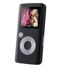 Coby 4 GB Flash MP3 Player with FM and Color Display (Black)