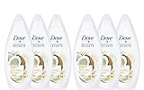 (6-Pack) Dove Restoring Ritual Body Wash Coconut Oil Almond Milk Shower Gel 16.9oz