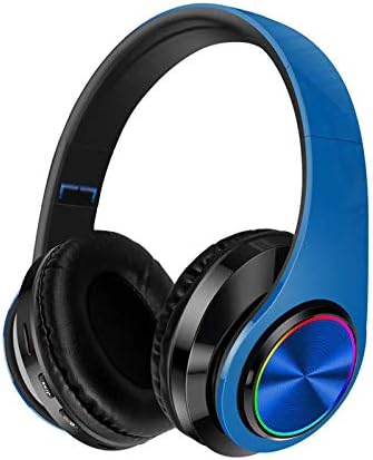 Amazon Co Jp 進化版 密閉型bluetooth5 0ヘッドホン ブルートゥースワイヤレスヘッドフォン 重低音 折りたたみ式 ケーブル着脱式 音楽再生10時間 ブルー 家電 カメラ