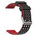 MORETEK Quick Release Watch Band Silicone Sport Wrist Bands Women Men Strap for Smartwatch 18mm 20mm 22mm