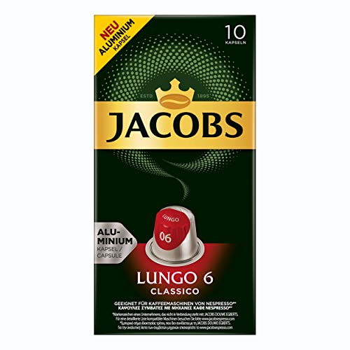 JACOBS Lungo 6 Classico 4x10 Nespresso®* kompatible Kapseln – Bild 3
