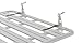 Rhino-Rack Support Brackets for The Pioneer Recovery Board Bracket 43159, Allows You to Carry 2 More Recovery Boards, Powder Coated Stainless Steel, Black (43197)