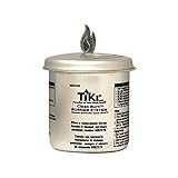 TIKI Brand Burn Firepiece Round Wick Burner Replacement for Large Table Torch 1 PACK