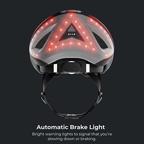 Lumos Smart Helmet Amazon Lumos Kickstart Smart Bike Helmet Front