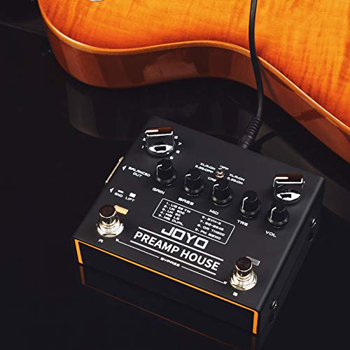 JOYO R15 Preamp House Multi Effect Pedal, 18 Tones & 9 AMPs Preamp