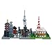Nanoblock Tokyo Skyline Building Kit, White