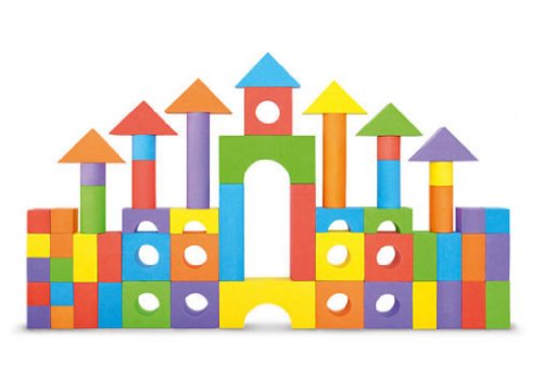 Imaginarium Foam Building Blocks - 100-Piece