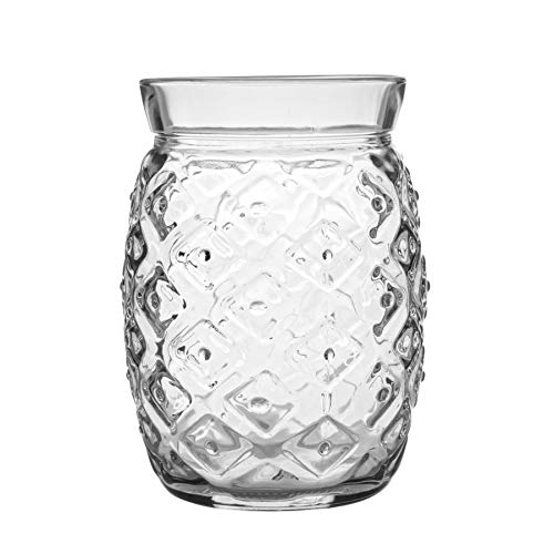 Bormioli Rocco 24 Stück Sour Ananas Cocktail-Gläser Set - Dekorative Tropical Tiki Bar Tumblers Trinken - 455ml – Bild 5