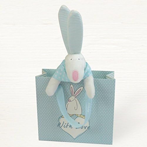 Rufus Rabbit Baby Boy Comforter In Bag