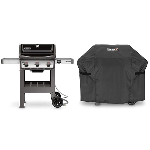 Weber Spirit II E-310 3-Burner Natural Gas Grill, Black Spirit