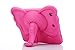 iPad mini Kids Case, Tading Non-Toxic Child Friendly Light Weight EVA Foam Shockproof Super Protection Tablet Cover Holder with Kickstand for iPad mini/Mini 2/ Mini 3/ Mini 4 - Elephant Design, Rose