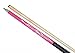 Iszy Billiards 2 Piece Hardwood Maple Pool Cue Billiard Stick with Steel Joint, Pink, 21 oz/58