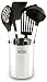 All-Clad K040S564 Stainless Steel Non-Stick Kitchen Tool Set, 5-Piece, Silver primary