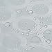 ABC life Shower Curtains Clear