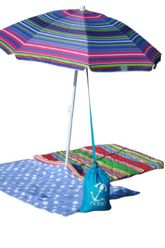 Noblo Umbrella Buddy--Simple Beach Shade Umbrella Anchor