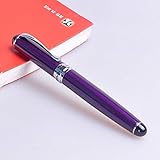 Jinhao x750 Fountain pen Medium nib new gift pen new gift pen Writing office (purple)