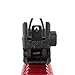 DX DA XIN Front & Rear Sights, Backup Sights Flip Up Sights Hunting Foldable Pop Up Sites 20mm Rail Picatinny Handguard Rail