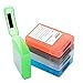 EAXER [5-Pack] Hard Drive Disk Protective Box Shockproof Anti-Static Storage Case for 3.5 Inch HDD - Green/Red/Gray/Blue/White