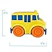 Boley School Bus Toy for Toddlers and Babies - Educational toy for toddlers with vibrant colors for baby sensory development