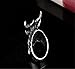 SUNSCSC Vintage Satan Worship Baphomet Ram Aries Zodiac Sheep Goat Head Horn Biker Ring (12)