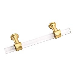Peaha 25 Pack Brass Cabinet Pulls Dresser Drawer