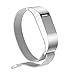GELISHI Fitbit Flex Band Replacement with Stainless Steel Wireless Activity Bracelet Sport Wristband No Tracker - Silver Small
