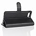 BlackBerry KEYone Case, TopACE Premium PU Protective Leather Case/Flip Case/Wallet Case for BlackBerry KEYone/Mercury (Black)