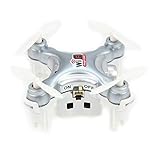 Cheerson CX-10WD-TX 2.4G 4CH Mini Wifi FPV High Hold Mode 0.3MP Camera Phone Control RC Quadcopter - Silver