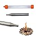 RAYNAG 2 Pack Collapsible Stainless Steel Campfire Tool Pocket Size, Builds Fire by Blasting Air