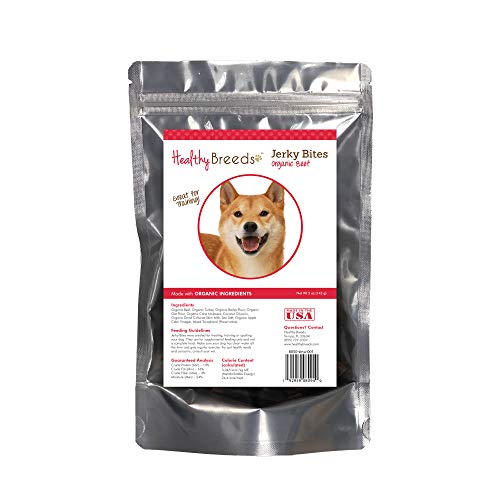 Healthy Breeds Shiba Inu Jerky Bites Beef Recipe Dog Treats 5 oz