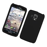 Eagle Cell SCPNR930LS01 Barely There Slim and Soft Skin Case for Pantech Perception R930 - Retail Packaging - Black